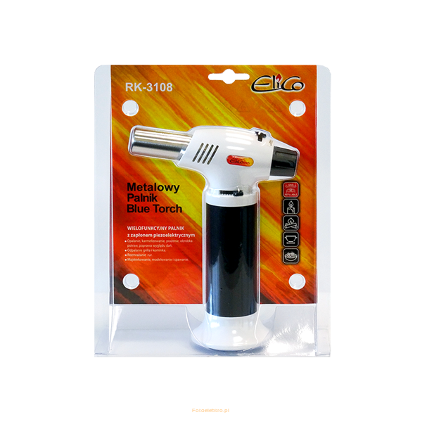 Metalowy palnik DO FLAMBIROWANIA CREME BRULEE Blue Torch RK-3108