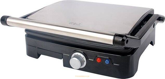 Grill elektryczny - Toster z grillem 2w1 Vivax SM-1800 Czarny